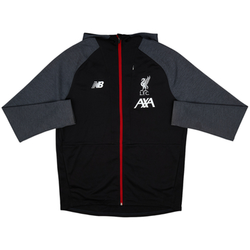 2019-20 Liverpool New Balance Veste de survêtement à capuche - 8/10 - (XL)
