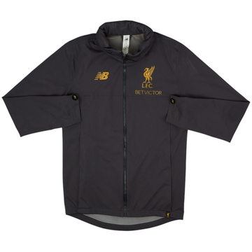 2018-19 Liverpool New Balance Veste de pluie à capuche - 8/10 - (S)