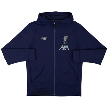 2019-20 Liverpool New Balance Veste de survêtement à capuche - 9/10 - (L)