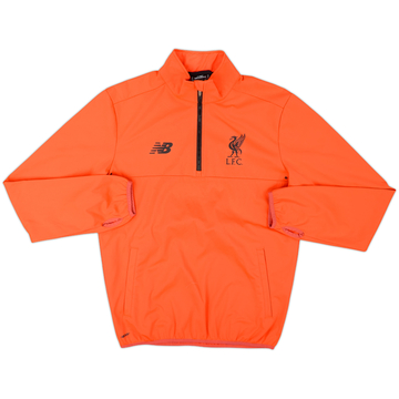 2016-17 Liverpool New Balance Haut d'entraînement 1/4 Zip - 9/10 - (S)