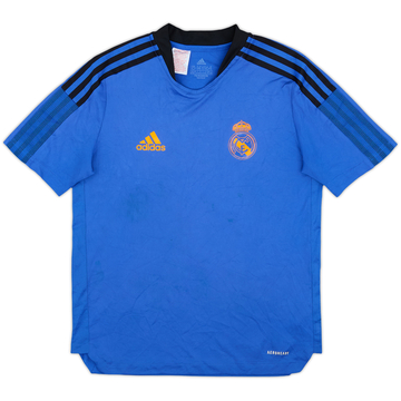 2021-22 Real Madrid adidas Maillot d'entraînement - 8/10 - (L.Boys)