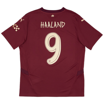 2024-25 Manchester City Maillot Third Haaland #9