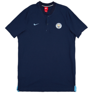 2017-18 Manchester City Puma Polo - 8/10 - (XL)