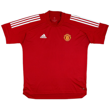 2020-21 Manchester United adidas Maillot d'entraînement - 8/10 - (M)