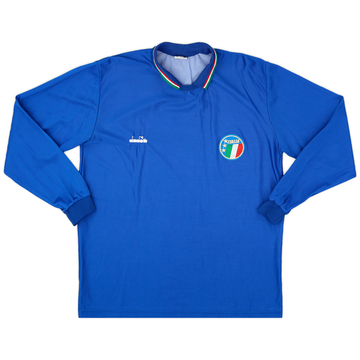 1986-91 Italy Maillot Domicile Manches longues - 8/10 - (XL)