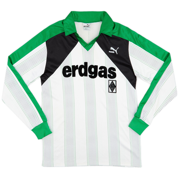 1987-89 Borussia Monchengladbach Maillot domicile manches longues - 9/10 - (S)