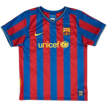 2009-10 Barcelona Maillot Domicile - 7/10 - (Garçons S)
