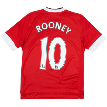 2015-16 Manchester United Maillot domicile Rooney #10 - 7/10 - (L.Boys)