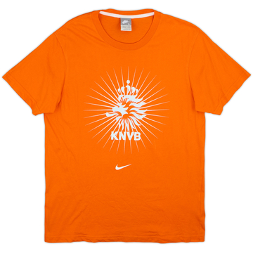 2008-09 Netherlands Nike T-shirt en coton - 8/10 - (L)