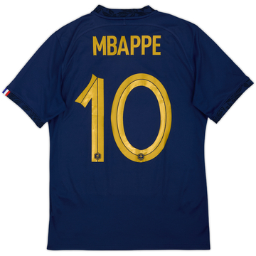 2022-23 France Maillot Domicile Mbappe #10 - 7/10 - (S)