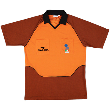 Années 90 Italy FIGC Diadora Maillot Arbitre - 9/10 - (XL)