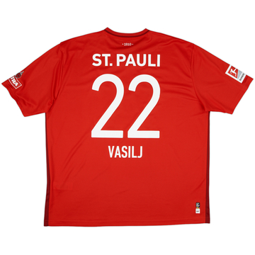 2023-24 St. Pauli Maillot Gardien MC Vasilj #22 - 10/10 - (3XL)