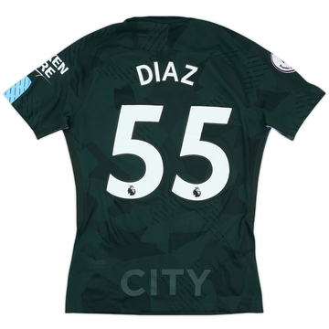 2017-18 Manchester City Maillot de match third Diaz #55