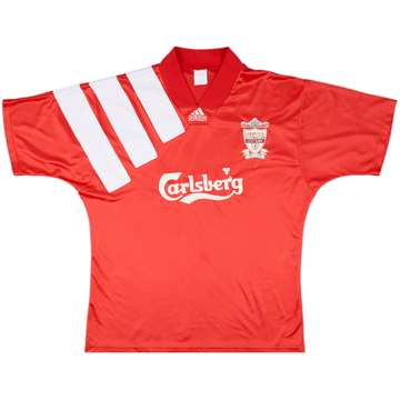 1992-93 Liverpool Maillot domicile Centenaire - 8/10 - (L/XL)