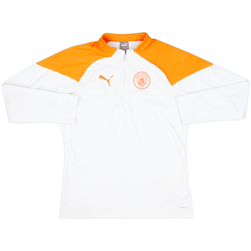 2023-24 Manchester City Puma Haut d'entraînement 1/4 zip - 8/10 - (M)