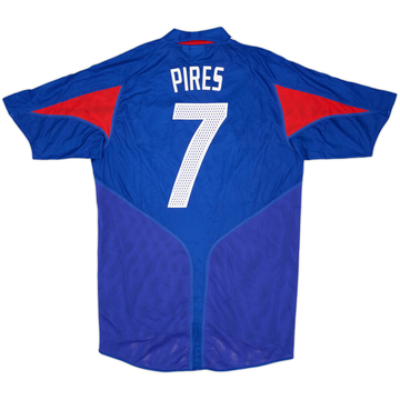 2004-06 France Maillot domicile Pires #7 (S)