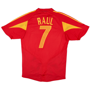 Maillot Domicile Espagne 2004-06 Raul #7 - 8/10 - (M)