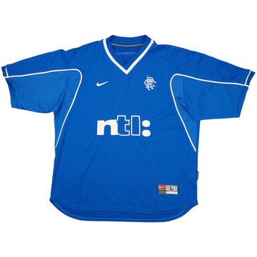 1999-01 Maillot Domicile Rangers - 7/10 - (L)