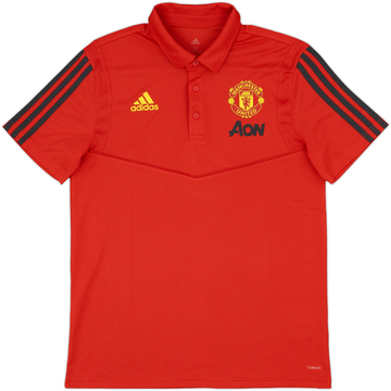 2019-20 Manchester United adidas Polo - 9/10 - (M)