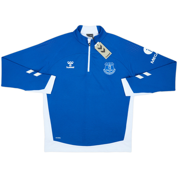 2021-22 Everton Hummel 1/4 Zip Haut d'entraînement (L)