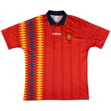 1994-96 Spain Maillot Domicile - 6/10 - (XL)
