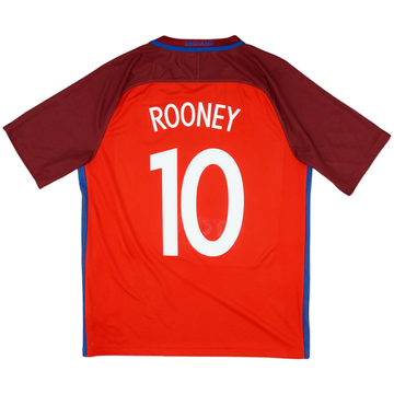 2016-17 England Maillot extérieur Rooney #10 - 9/10 - (L)