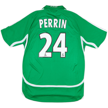 Maillot domicile Saint Etienne 2006-07 Perrin #24 - 6/10 - (M)
