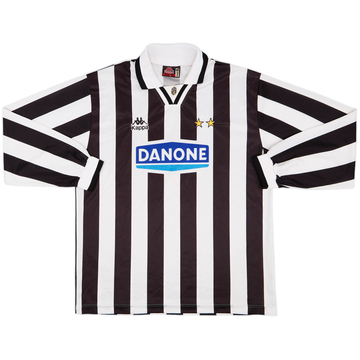 Maillot domicile Juventus 1994-95 manches longues - 5/10 - (XL)