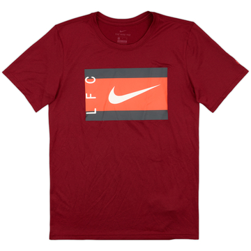 2021-22 Liverpool Nike T-shirt graphique - 9/10 - (S)