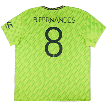 2022-23 Manchester United Maillot Third B.Fernandes #8 - 7/10 - (XXL)