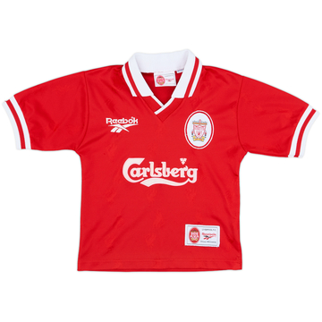1996-98 Liverpool Maillot Domicile - 9/10 - (Garçons S)