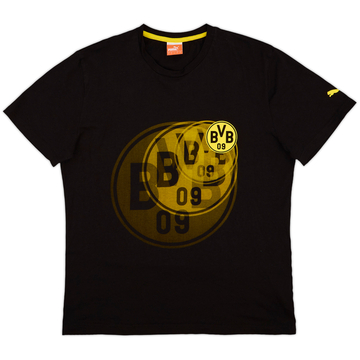 2014-15 Borussia Dortmund Puma Tee Coton - 9/10 - (L)