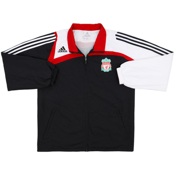 2007-08 Liverpool adidas Veste de survêtement - 9/10 - (L)
