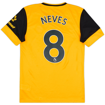 2019-20 Maillot domicile Wolves Neves #8 - 9/10 - (XS)