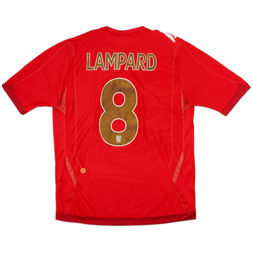 2006-08 Maillot extérieur Angleterre Lampard #8 - 5/10 - (L)