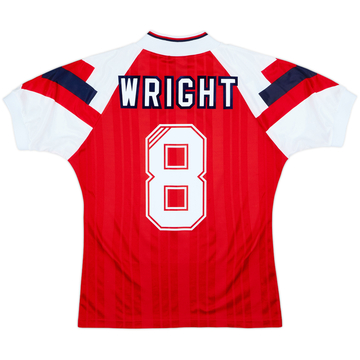 1992-94 Arsenal Maillot Domicile Wright #8 - 8/10 - (S)