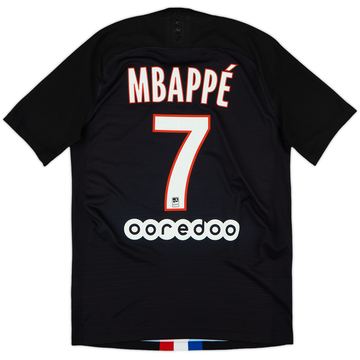 2019-20 Paris Saint-Germain maillot quatrième authentique Mbappe #7 - 7/10 - (S)