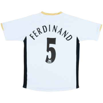2006-08 Manchester United Maillot extérieur Ferdinand #5 - 8/10 - (15-16 ans)