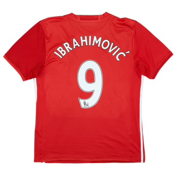 2016-17 Manchester United Maillot Domicile Ibrahimovic #9 - 5/10 - (M)