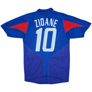 2004-06 France Maillot Domicile Zidane #10 (S)