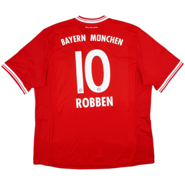2013-14 Bayern Munich Maillot Domicile Robben #10 (XXL)
