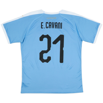 2019-21 Uruguay Maillot domicile E.Cavani #21 (L)