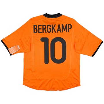 2000-02 Pays-Bas Maillot domicile Bergkamp #10 (S)