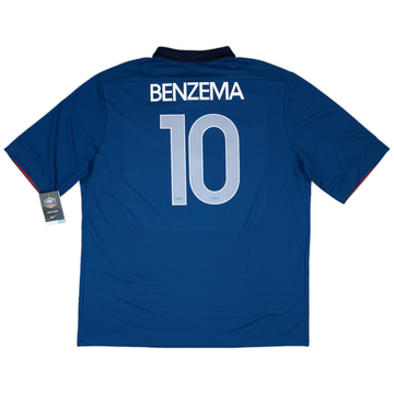 2011-12 France Maillot Domicile Benzema #10 (XXL)
