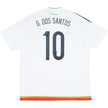 2015-17 Mexico Maillot extérieur G. Dos Santos #10 (XL)
