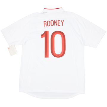 Maillot domicile Angleterre 2012-13 Rooney #10 (XL)