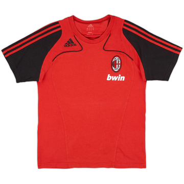 2008-09 AC Milan adidas Tee-shirt coton - 7/10 - (M)