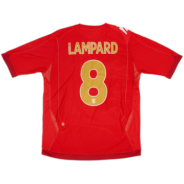 2006-08 Maillot extérieur Angleterre Lampard #8 - 5/10 - (L)