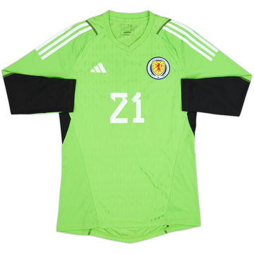 2022-23 Scotland Maillot GK #21 - 8/10 - (L)