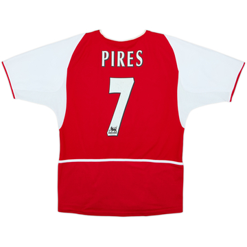 Maillot domicile Arsenal 2002-04 Pires #7 - 6/10 - (L)